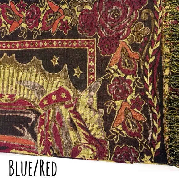 Virgin Mary Pasmina Shawl - Picture 2 of 2